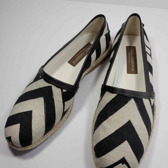 DOLCE & GABBANA STRIPE ESPADRILLES - Picture 6 of 15